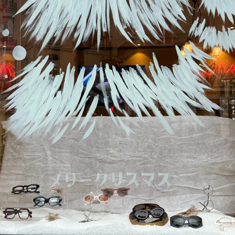 Vitrine Paris Miki noël 2025